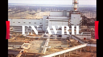 Site de Tchernobyl en Ukraine en 1986