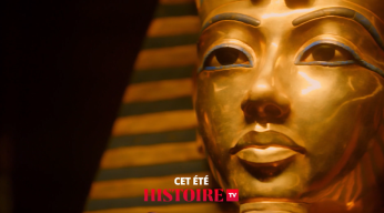 Masque doré du pharaon Toutankhamon