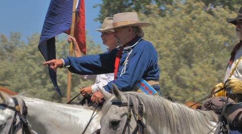 L'Amérique en guerre - GENERAL CUSTER RECONSTITUTION © François Cauwel-Hikari.jpg