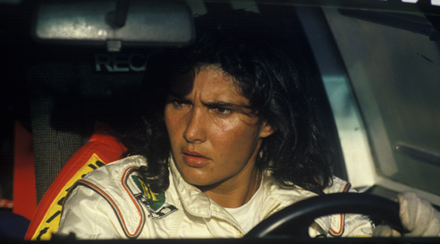 La pilote de rallye